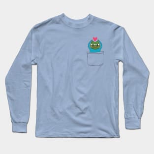 Apu in Love with a Pocket Long Sleeve T-Shirt